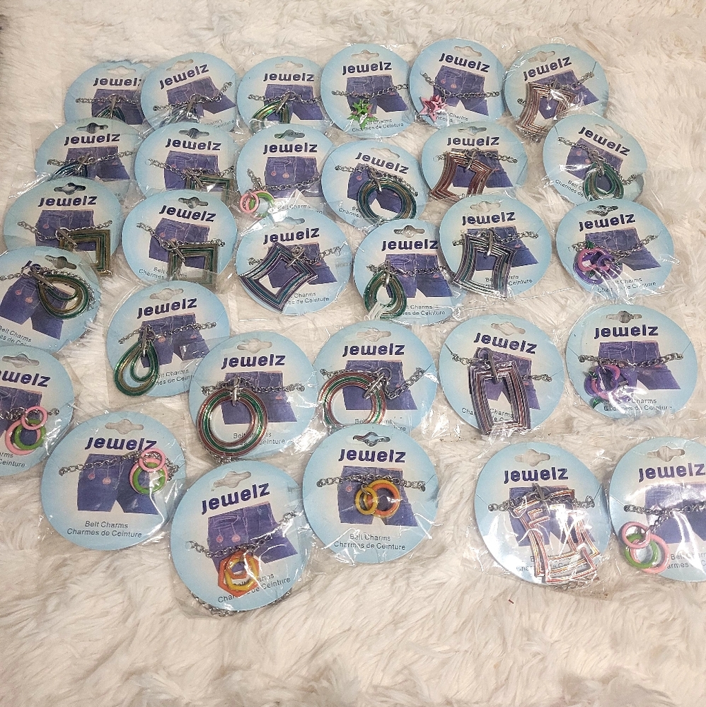 Jewelz Belt Charms Bundle, New